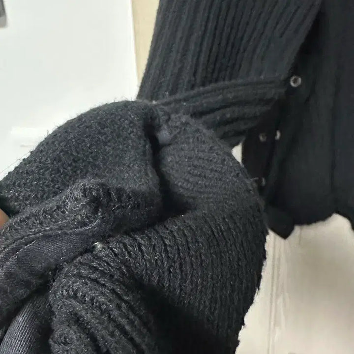 [BUNJANG] Black Oversized Thick Knit Sweater / 블랙도톰박시니트 무배.