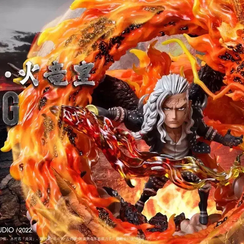 [BUNJANG] YZ Fire King One Piece Resin Statue / 원피스 레진 피규어 화재의 킹 YZ