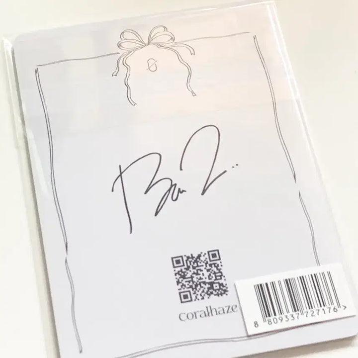 [SOLD OUT] 미개봉 코랄헤이즈 범큐 포토카드