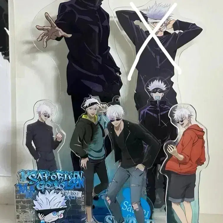 [BUNJANG] Jujutsu Kaisen Satoru Gojo Acrylic Standee Set / 주술회전 고죠 사토루 아크릴 스탠드 7개