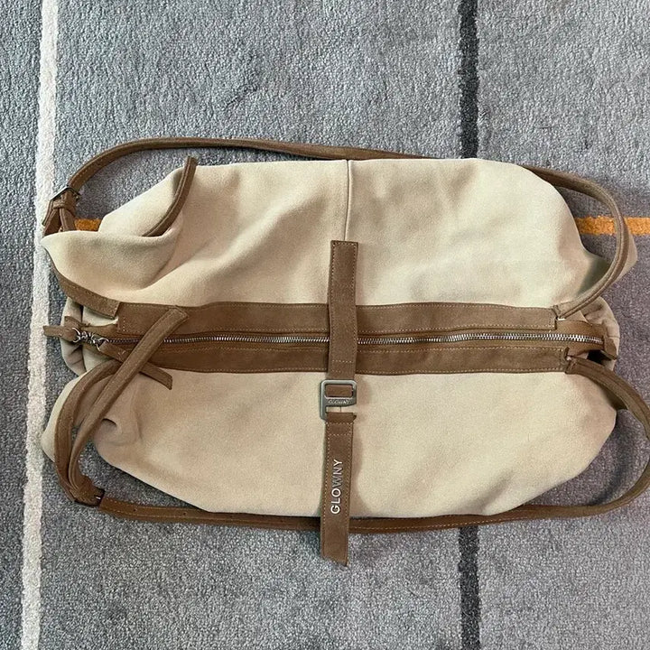 [BUNJANG] Glony Suede Hobo Bag / 글로니 스웨이드 백  SUEDE HOBO BAG