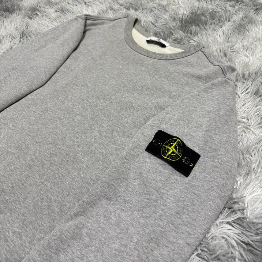 [BUNJANG] Stone Island Sweatshirt L Grey / [L size] 스톤아일랜드 맨투맨