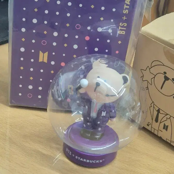 [SOLD OUT] [BUNJANG] BTS Starbucks Mood Lamp &amp; Card Bundle Set / BTS스타벅스 카드, 무드등