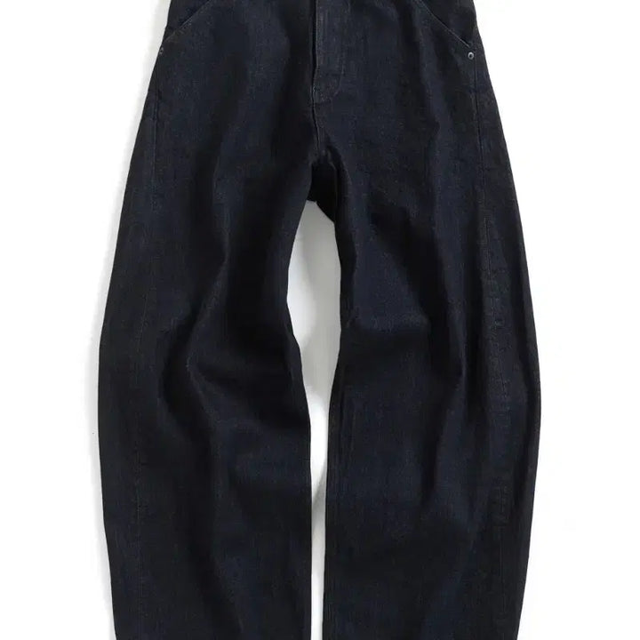 [BUNJANG] Hatching Room Wide Curve Jeans Indigo / (4) 해칭룸 와이드 커브진 인디고 와커진