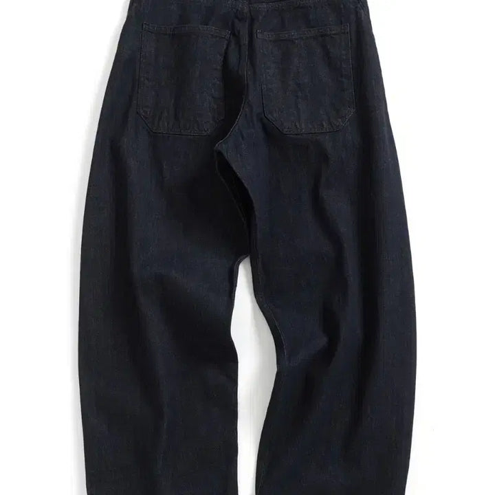 [BUNJANG] Hatching Room Wide Curve Jeans Indigo / (4) 해칭룸 와이드 커브진 인디고 와커진