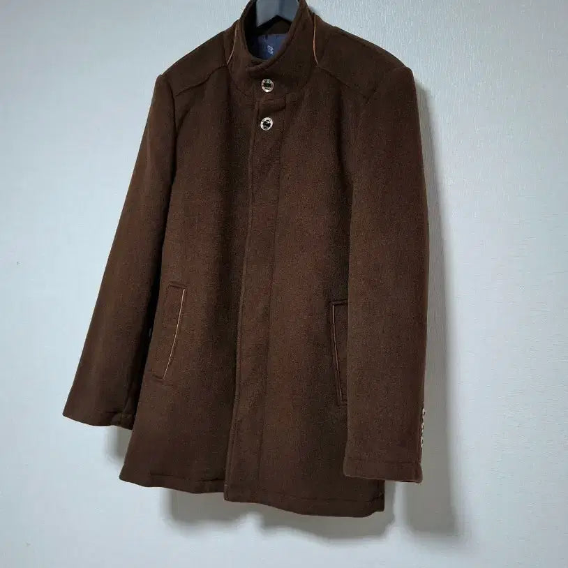 [BUNJANG] Playboy Brown Wool Coat (L) / 빈티지 정품!플레이보이 브라운 모직코트 L사이즈