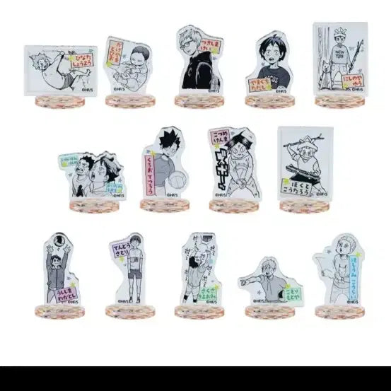 [BUNJANG] Haikyuu!! Fanpark Chibi Acrylic Set (Childhood Kageyama) - Sealed / 전종 최저가 오늘만>하이큐 팬파크 치비아크릴 미개봉세트 유년시절 카게야마