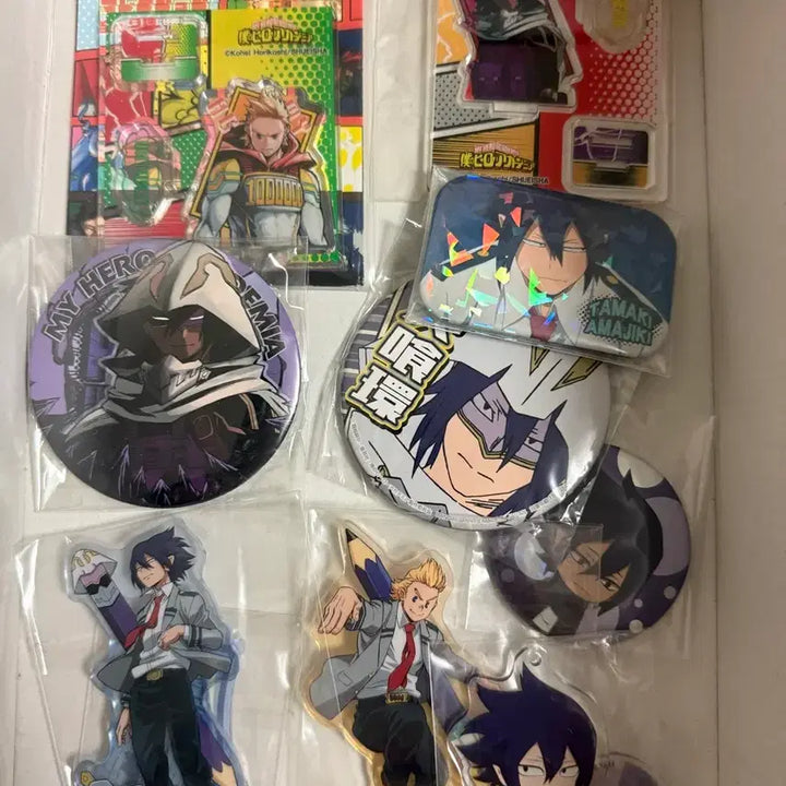 [BUNJANG] My Hero Academia Tamaki Nejire Mirio Pencil Acrylic Stand Set / <~6.15 할인>나히아 나의 히어로 아카데미아 빅3 타마키 네지레 밀