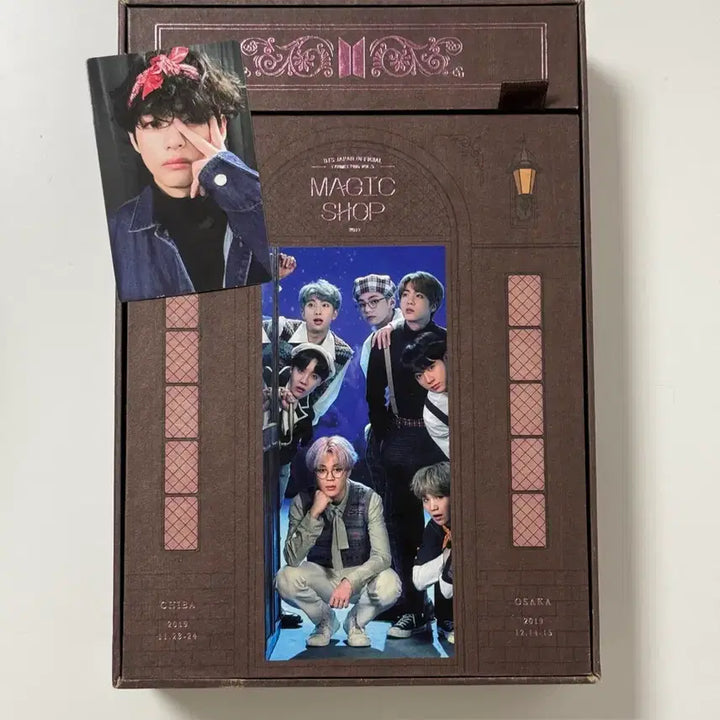 [SOLD OUT] 방탄 희귀 굿즈 매직샵 일본 디비디 포카 뷔 태형