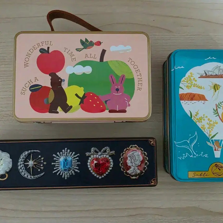 [BUNJANG] 4월 틴케이스 할인전>빈티지 디자인 틴케이스 / 빈티지 디자인 틴케이스