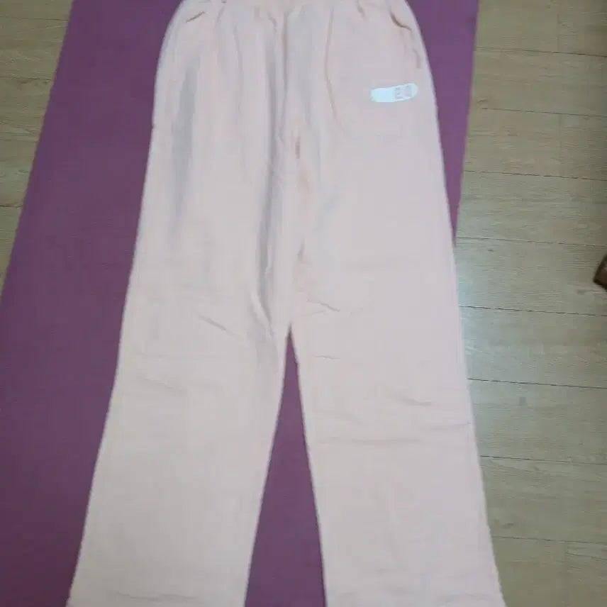 [BUNJANG] Apricot Training Pants / 살구색 트레이닝 바지