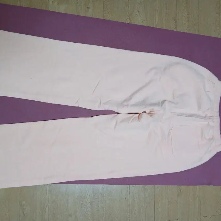 [BUNJANG] Apricot Training Pants / 살구색 트레이닝 바지