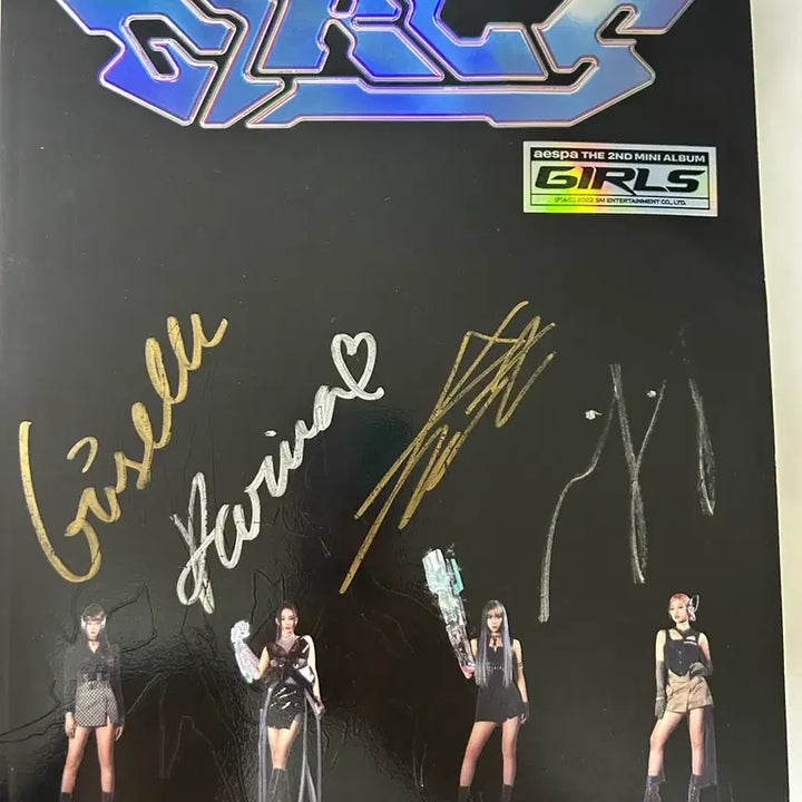 [SOLD OUT] [BUNJANG] aespa Girls Signed Album / aespa Girls 앨범 친필