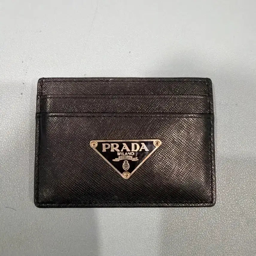 [BUNJANG] Prada Black Card Wallet / 프라다 블랙 카드지갑