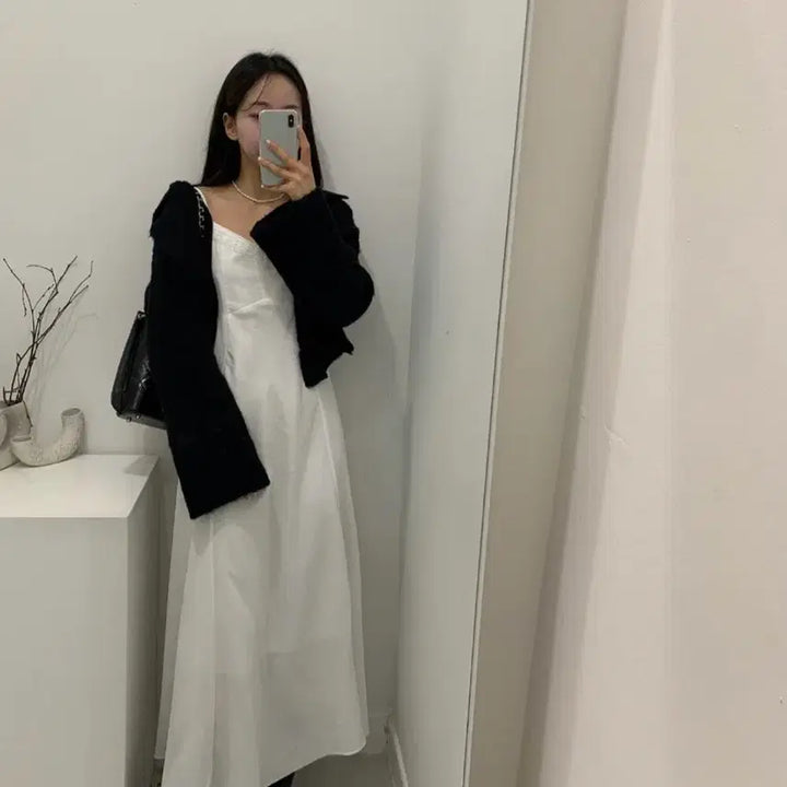 [SOLD OUT] (새상품)멜트아 나시 레이어드 롱 원피스 블랙