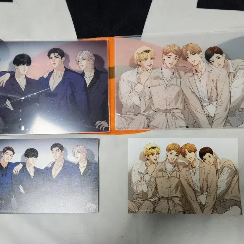 [SOLD OUT] 밍과 작가 컴퍼니 징크스 아크릴 보드 세트 인화사진 포함 일괄