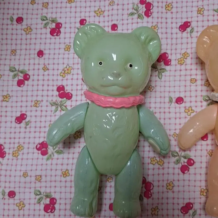 [BUNJANG] Celluloid Teddy Bear Set / 셀룰로이드 테디베어