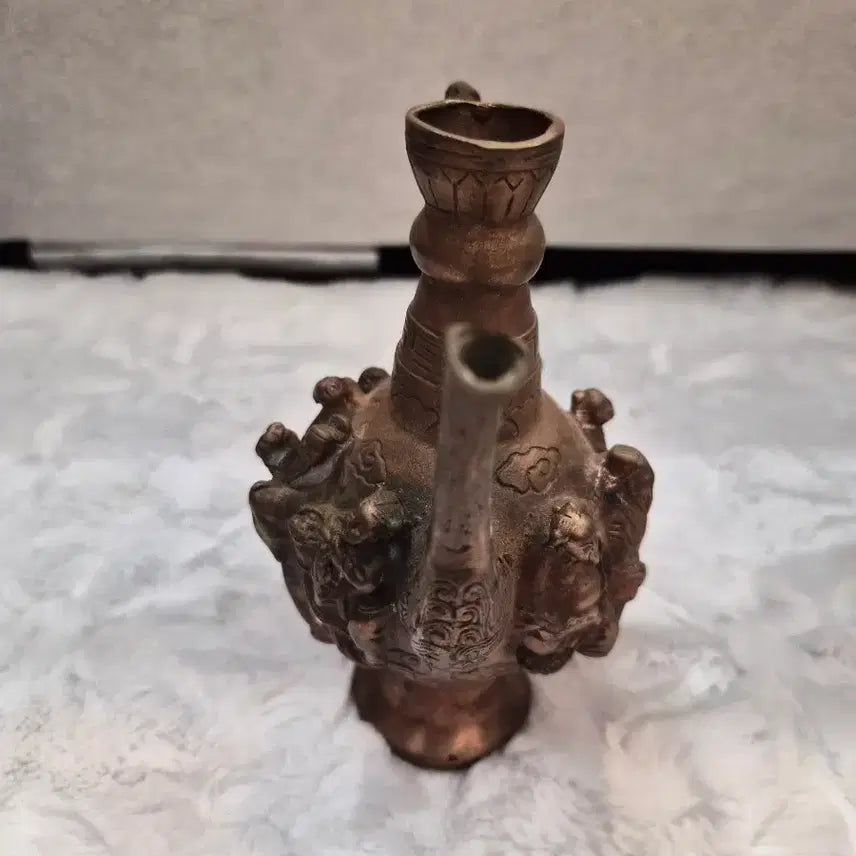 [BUNJANG] Copper Engraved Teapot / 동 조각 주전자