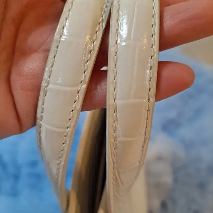 [BUNJANG] HERVE Croc Embossed Mini Tote Bag / HERVE(에르베) 크로커 엠보  미니  토트백