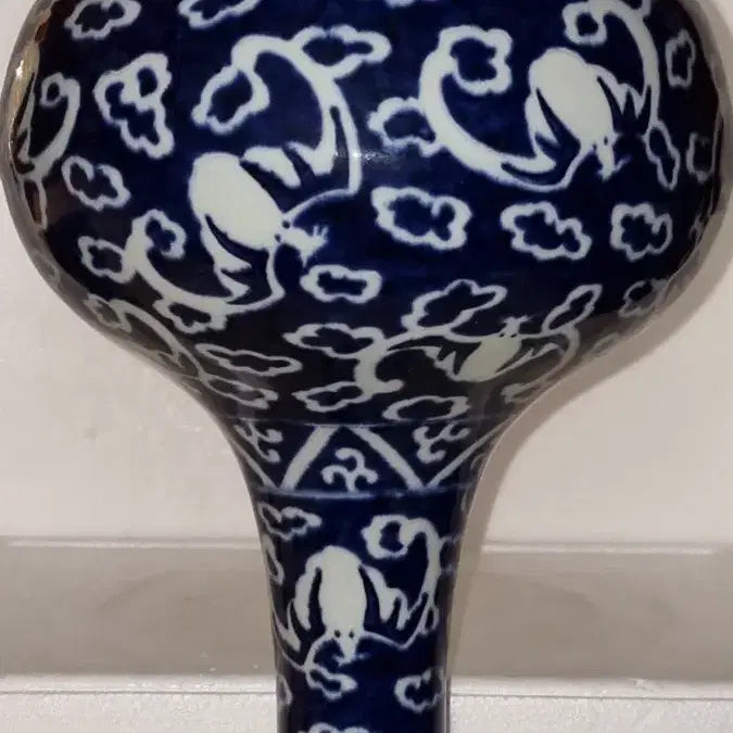 [BUNJANG] Daeming Manlyeok-nyeon Celadon Porcelain Vase / 대명 만력년제 청화백자 화병 높이34 지름23센 중국도자기 고도자 골통품
