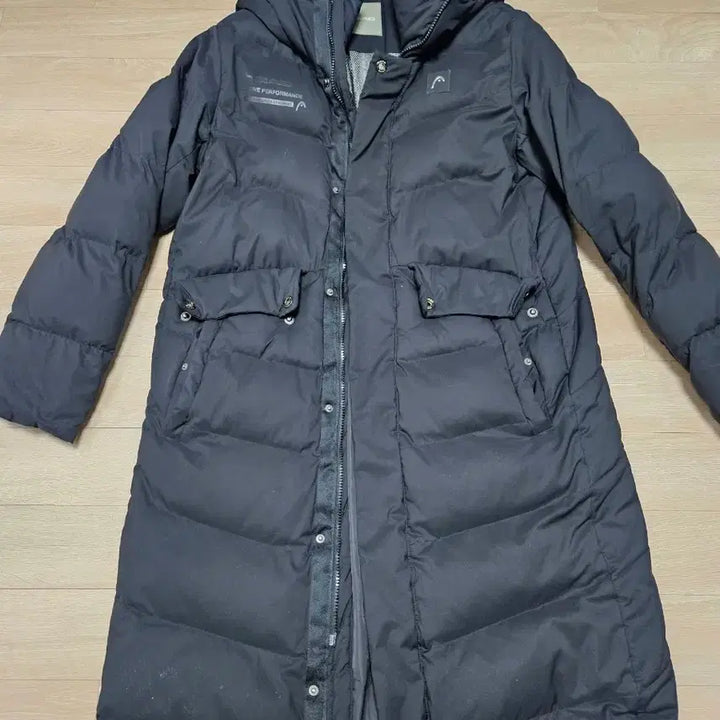 [BUNJANG] HEAD Black Long Padded Coat / 헤드 HEAD 롱패딩 블랙