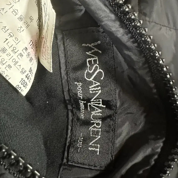[BUNJANG] Yves Saint Laurent Reversible Goose Down Vest / 입생로랑 리버시블 구스다운 패딩조끼