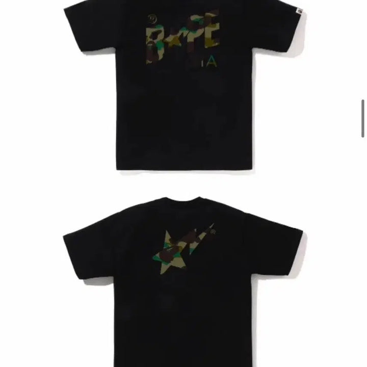 [BUNJANG] BAPE Star T-shirt Black XL / <새상품> 베이프스타 반팔티 블랙 XL (완전 새상품O 시착X)