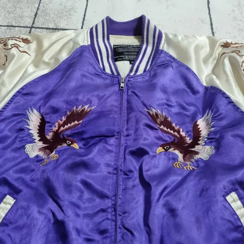 [SOLD OUT] 일본 오리지널 스카쟌 요코스카 퍼플 사이즈 XL