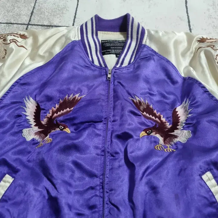 [SOLD OUT] 일본 오리지널 스카쟌 요코스카 퍼플 사이즈 XL
