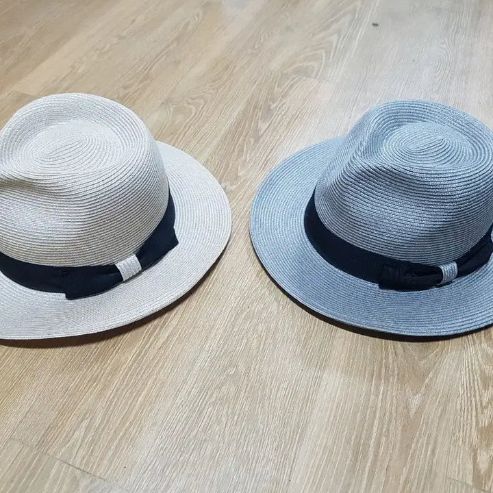 [BUNJANG] Unisex Straw Fedora Hat / 페도라 여름 남녀공용 프리사이즈 상태좋음