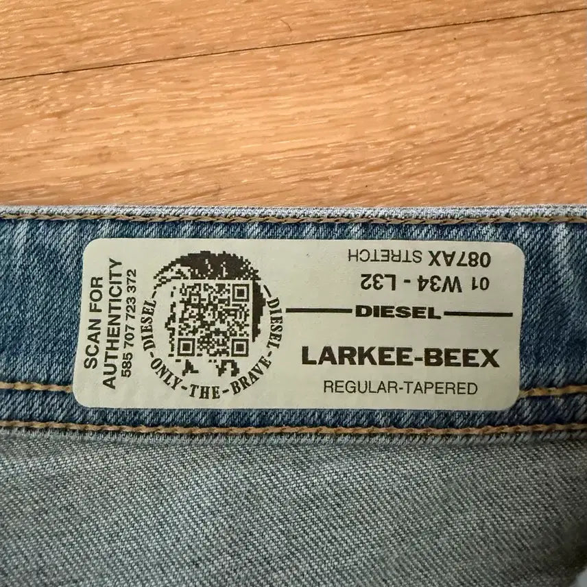 [BUNJANG] Diesel Larkee-Beex 087ax Jeans / 디젤 청바지 larkee-beex 087ax