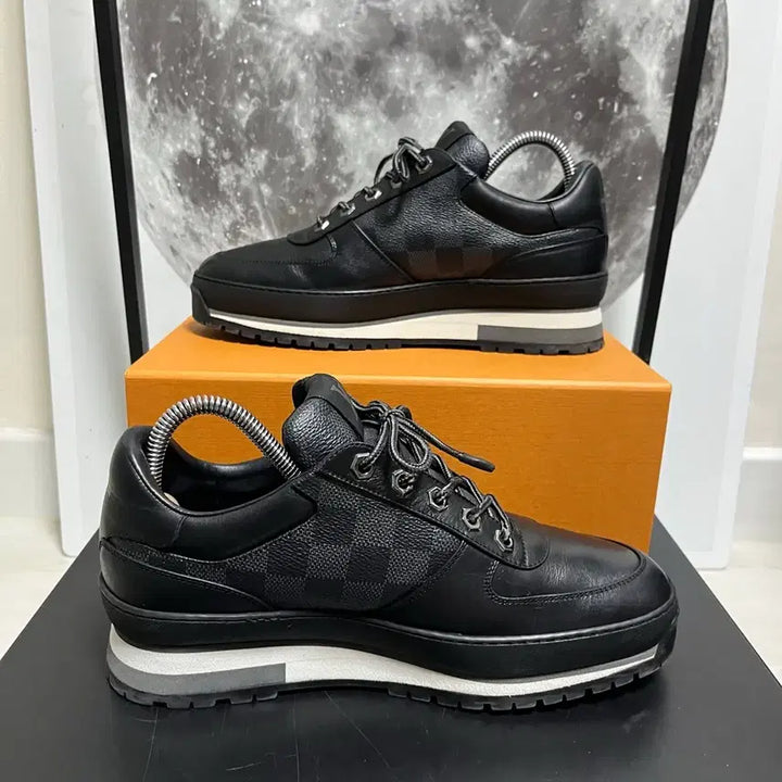 [BUNJANG] Louis Vuitton Damier Graphite Harlem Sneakers / 정품 6) 루이비통 다미에 그라파이트 할렘 스니커즈 255~260