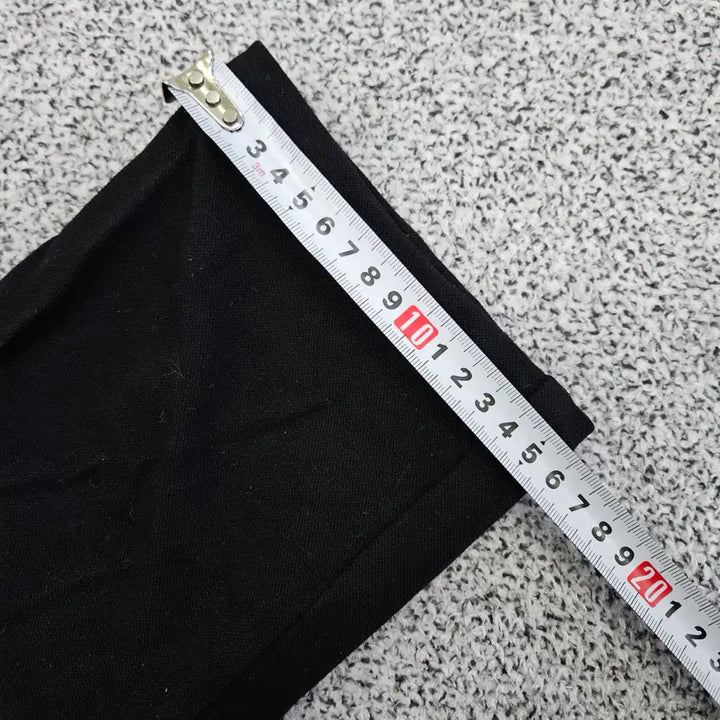 [BUNJANG] Lacoste Embroidered Logo Chino Pants / 34 라코스테 자수로고 블랙 치노 팬츠 0123Y2