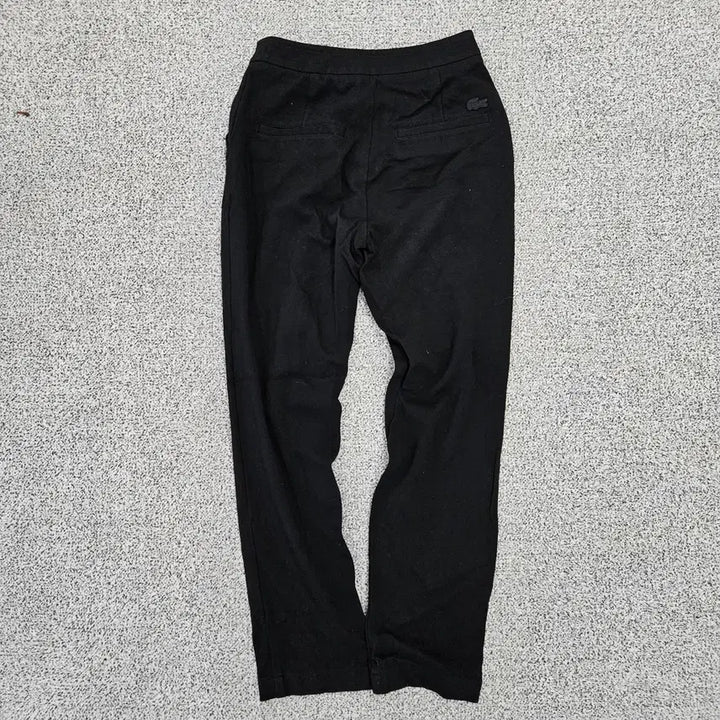 [BUNJANG] Lacoste Embroidered Logo Chino Pants / 34 라코스테 자수로고 블랙 치노 팬츠 0123Y2