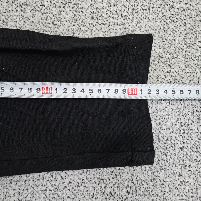 [BUNJANG] Lacoste Embroidered Logo Chino Pants / 34 라코스테 자수로고 블랙 치노 팬츠 0123Y2
