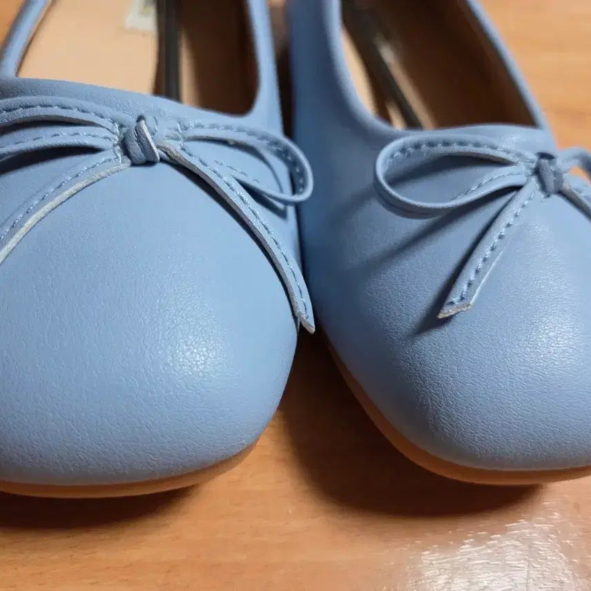 [BUNJANG] Flat Shoes, Sky Blue, 220mm, New / 플렛슈즈 220사이즈  새상품