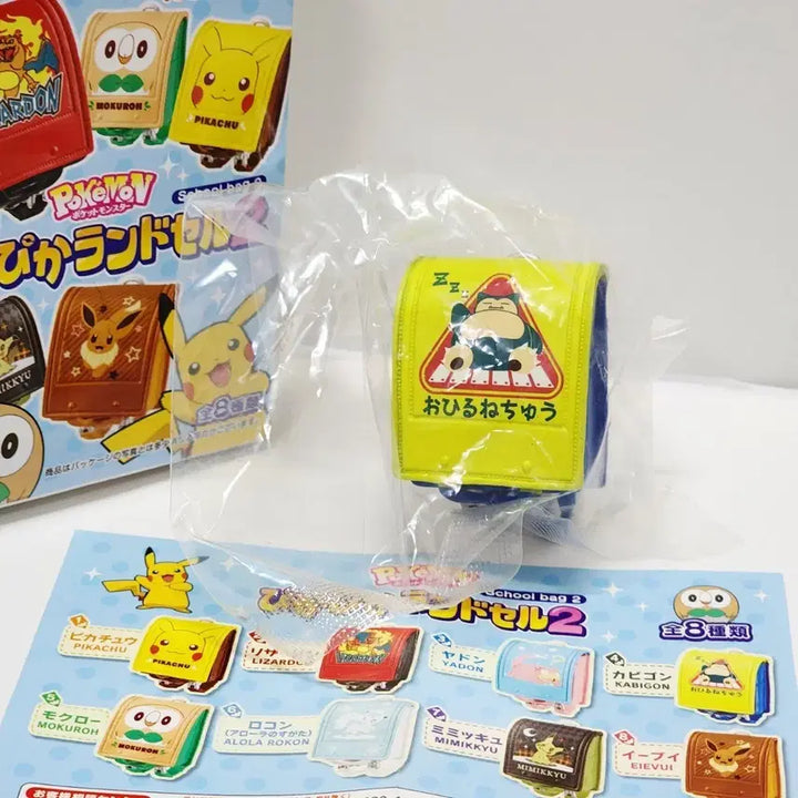 [BUNJANG] Re-Ment Pokemon Mini Randoseru Keyring Miniature / 미개봉)포켓몬 미니 란도셀 키링_리멘트 포켓몬스터 시리즈_인형소품미니어쳐