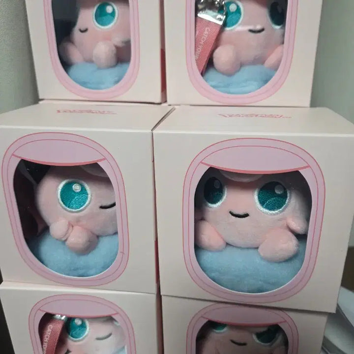 [BUNJANG] Tway Airlines Purin Plush Keyring / 티웨이 tway 항공 푸린 인형 키링