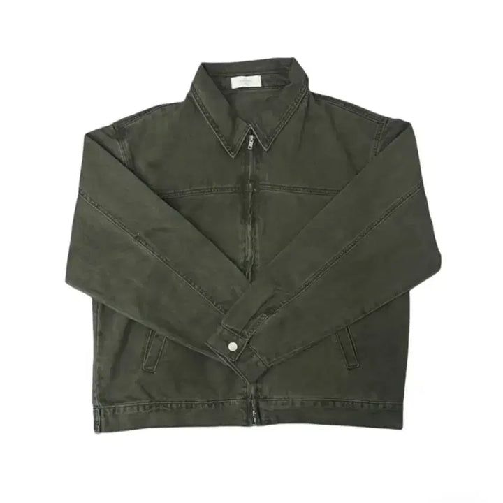[BUNJANG] Trucker Jacket - Khaki / 트러커자켓