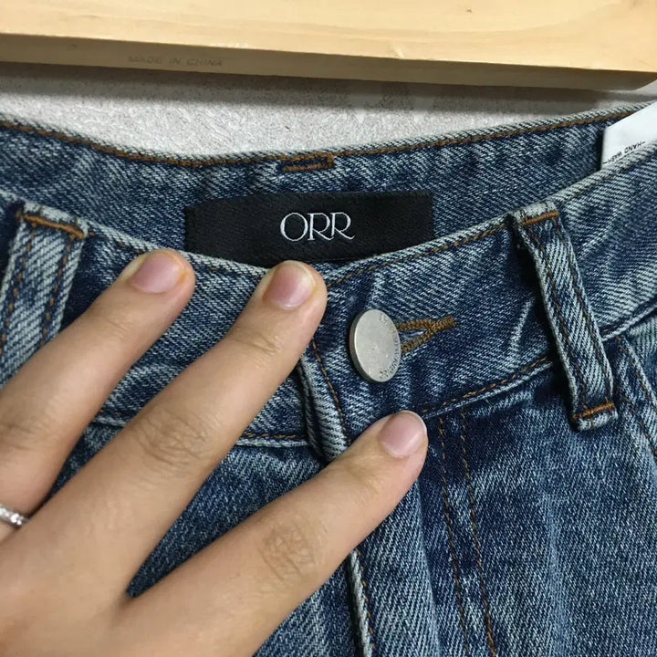[BUNJANG] ORR Straight Fit Denim Pants M / ORR 오르 스트레이트 데님 팬츠 M