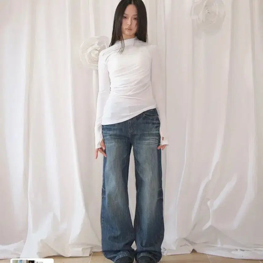 [BUNJANG] AZON Midnight Washing Pants Denim Jeans / 애즈온 MIDNIGHT WASHING PANTS 데님 팬츠 청바지