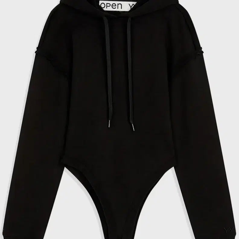 [BUNJANG] Openyy HOODYSUIT Black Bodysuit M Size / Open yy 오픈와이와이 HOODYSUIT 후드 바디수트 블랙