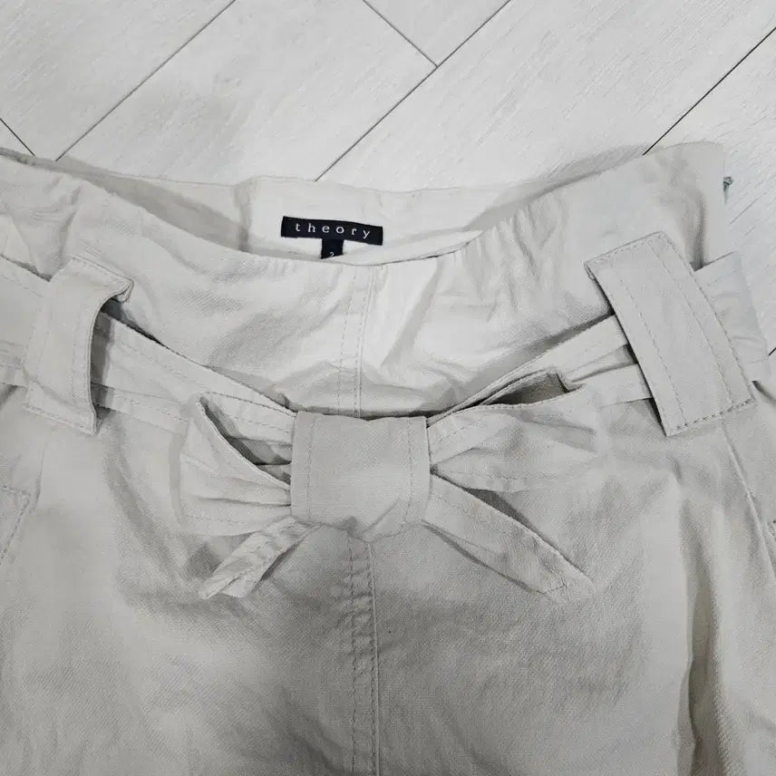 [BUNJANG] Theory Washed Cotton Skirt Size 55 / 띠어리 워싱 스커트 55