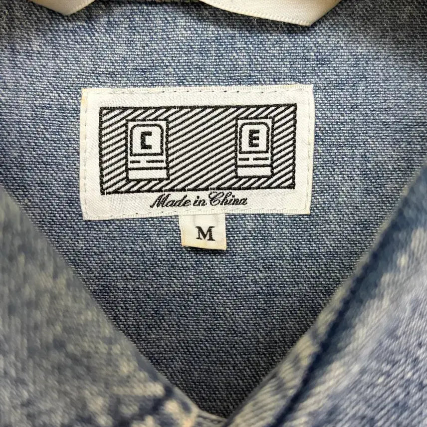[BUNJANG] C.E Wide Denim Shirt 