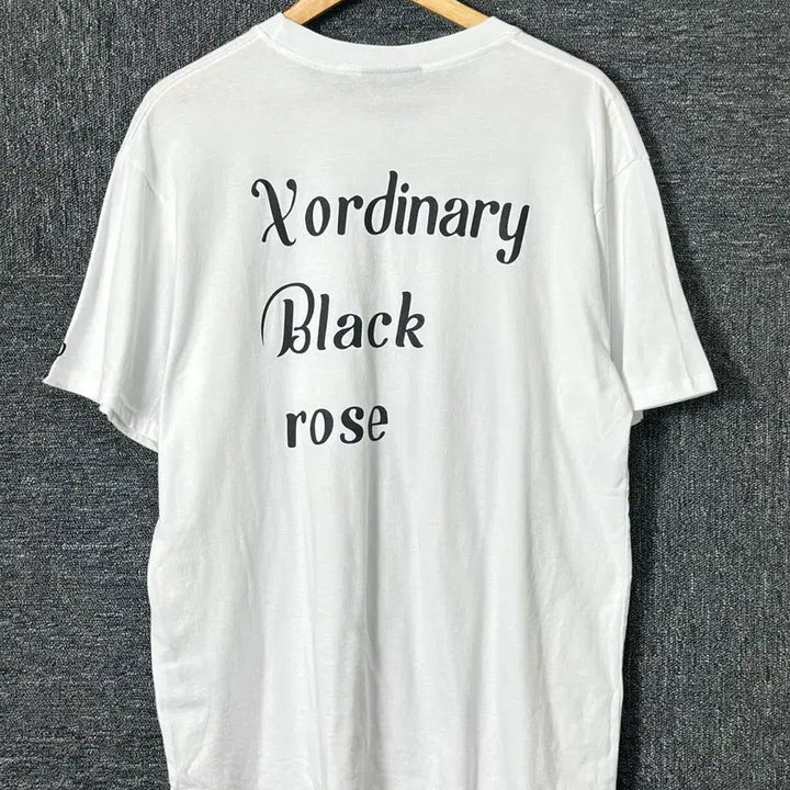 [SOLD OUT] X:ORDINARY Black rose 티셔츠 50