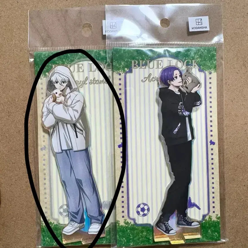 [BUNJANG] Blue Lock AGF Rabbit Acrylic Stand (Nagi, Reo) Bundle Set / 블루록 AGF Rabbit 아크릴 스탠드(나기)