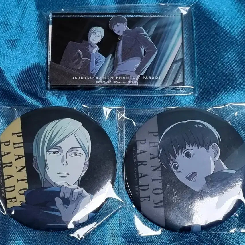[BUNJANG] Jujutsu Kaisen Phantom Parade Nanami Kento &amp; Haibara Yu Ichiban Kuji Acrylic Block &amp; Can Badge Set / 주술회전 팬텀퍼레이드 판파레 쿠지 나나미 하이바라 아크릴블록 캔뱃지