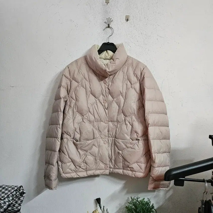 [SOLD OUT] 여성 핑크 숏패딩 자켓