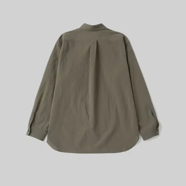 [BUNJANG] AUTOMATIC FOR THE PEOPLE Standard Shirt Khaki / [1] 오토매틱포더피플 스탠다드셔츠 카키