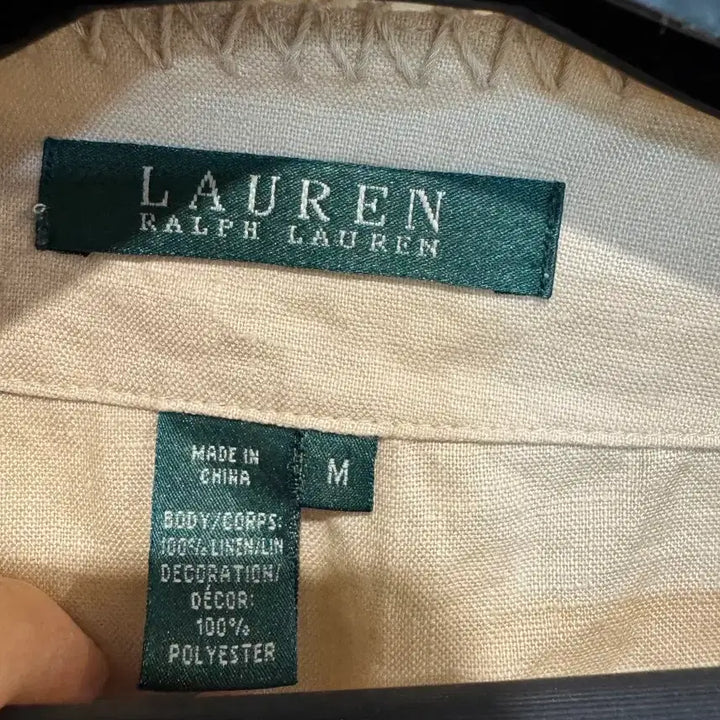 [BUNJANG] Ralph Lauren Linen Blouse / 랄프로렌 린넨 블라우스